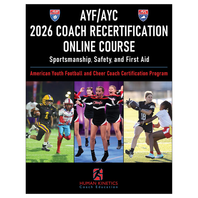 AYF/AYC 2026 Coach Recertification Online Course: Sportsmanship, Safety, and First Aid