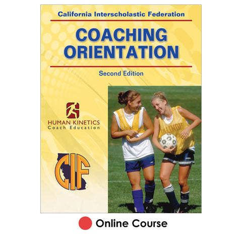 CIF Coaching Orientation 2nd Edition Online Course